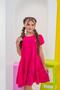 Imagem de Vestido Infantil Menina Rodado Zara Picolé Rosa