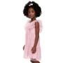 Imagem de Vestido Infantil Menina Strass Rosa Luxo Trick Nick 1 ao 10