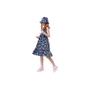 Imagem de Vestido Infantil Midi Tricoline Luxo Chic 851122