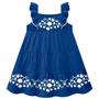 Imagem de Vestido Infantil Milon Em Cotton Flores Royal Vestido Milon Premium