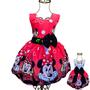 Imagem de Vestido Infantil Minnie Vermelha Temático de Festa Luxo