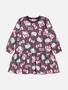 Imagem de Vestido Infantil Momi Inverno Cinza Hello Kitty