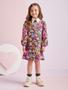 Imagem de Vestido Infantil Momi Inverno Friends Bottons Disney