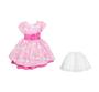 Imagem de Vestido Infantil Nuvem Pink Temático Menina + Saiote De Tule