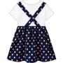 Imagem de Vestido Infantil Poá Kyly Cotton