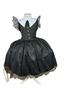 Imagem de Vestido  infantil Preto Marie Tematico Wandinha - Vandinha