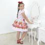Imagem de Vestido infantil tema da Moranguinho - Morangos