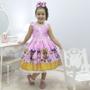 Imagem de Vestido infantil tema Lol Surprise Glitter Confetti - luxuoso