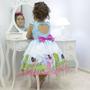 Imagem de Vestido infantil tema Nella, uma Princesa Corajosa