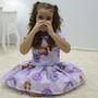 Imagem de Vestido infantil tema Princesa Sofia