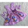 Imagem de Vestido Infantil Temático Simples Bolofofo Lilas