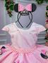 Imagem de Vestido Infantil Temáticos da Gigi Minnie Minie Rosa