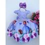 Imagem de Vestido Infantil Temáticos  Princesa Sofia II