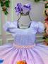 Imagem de Vestido Infantil Temáticos Princesa Sofia Lilas - Envio Já