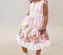 Imagem de Vestido Infantil Ursinho Rosa Bebê Top Festa
