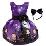 Imagem de Vestido Infantil Wandinha Família Addams Luxo