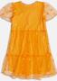 Imagem de Vestido laranja de tule bordado