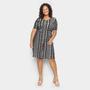 Imagem de Vestido Lecimar Plus Size Midi Estampado