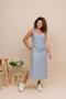 Imagem de Vestido listrado slim e plus size