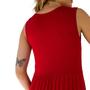 Imagem de Vestido Longo Casual Em Malha De Viscose Feminino