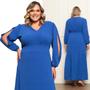 Imagem de Vestido Longo de Festa Casamento Plus Size Linha Premium