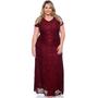 Imagem de Vestido Longo De Festa Plus Size Aniversario Civil Batizado - Eduarda Moda Fashion - Aleci Fashion