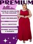 Imagem de Vestido longo Elegante de Viscolycra Plus Size com Alça de Regulagem de Festa