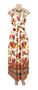 Imagem de Vestido Longo Estampado Floral Viscose Alça Fina IP-3462