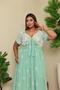 Imagem de Vestido Longo Estampado Plus Size 7ª Geração