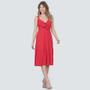 Imagem de Vestido Longo Feminino Decote V 6000295