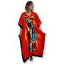 Imagem de Vestido Longo Indiano Kaftan Viscose Estampa Africana Plus