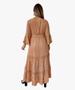 Imagem de Vestido Longo Indiano Lurex Linha Luxo Boho Chic c/ Forro-cod.04