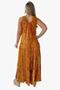Imagem de Vestido Longo Indiano Regata Estampado Plus Size Toque de Seda-Cod.1006