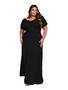 Imagem de Vestido longo plus size crystal