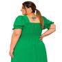 Imagem de Vestido Longo Plus Size veste 50 EXG Três Maria Lançamento