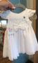 Imagem de Vestido Luxo Bebê Menina Verão Branco Batizado D+ Baby 60210