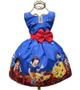 Imagem de Vestido Luxo Temático Branca de Neve Tam.M (4-5 Anos)