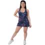 Imagem de Vestido Macaquinho Estampado Fitness Academia Esporte Feminino Catwalk Estampa 02