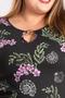Imagem de Vestido Malha Visco Estampado Detalhe Frente Ombros Vazado - Serena