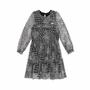 Imagem de Vestido Menina Cotton Sobrepõe Tule Estampado Colorittá