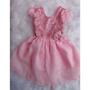 Imagem de Vestido Menina Infantil  Girassol Lilo Baby Tule