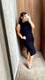 Imagem de Vestido Midi Canelado Regata com Fenda Plus Size  