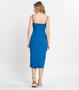 Imagem de Vestido Midi Canelado Select Azul