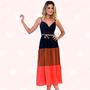 Imagem de Vestido Midi CB C/ Cinto - Moda Casual Chic