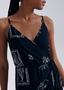 Imagem de Vestido Midi Estampado Em Viscose