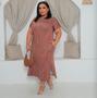 Imagem de Vestido Midi Evangelico Plus Size Soltinho Mid Moda Evangelica Moda Cristã 2708