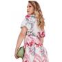 Imagem de Vestido Midi Evasê com Estampa Floral Fascínius