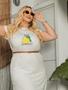Imagem de Vestido Midi Feminino Branco Fenda Lateral Festa Plus Size Ano Novo Reveillon