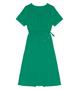 Imagem de Vestido Midi Feminino Com Fenda Rovitex Verde