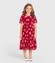 Imagem de Vestido Midi Infantil Com Tule Trick Nick Vermelho